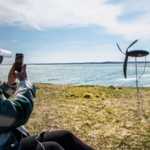 La novedosa (y práctica) turbina eólica que cabe en tu mochila